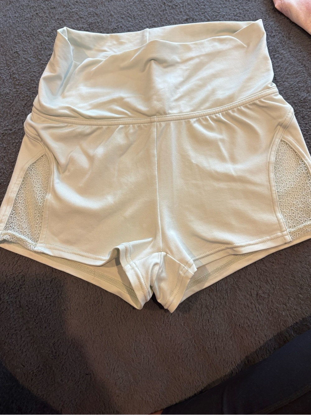 Like New Capezio Dance Shorts in Light Sage